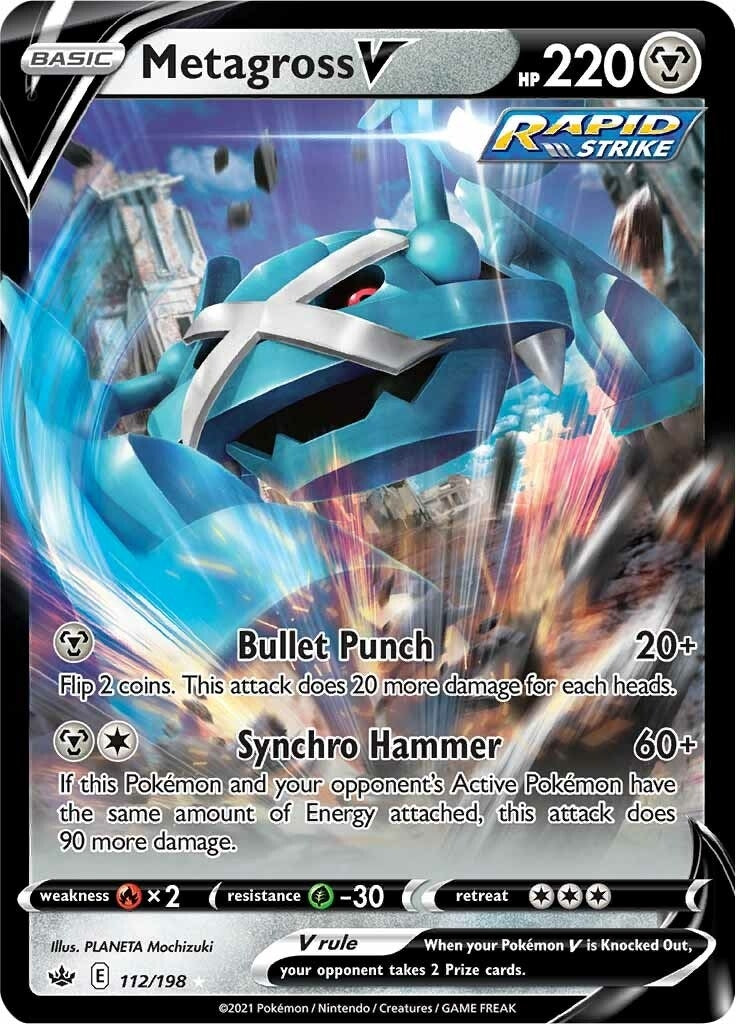 Metagross V (112/198) [SWSH06]