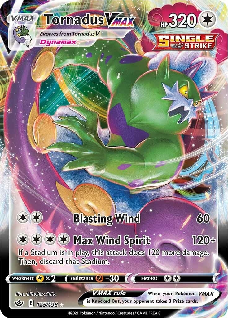 Tornadus VMAX (125/198) [SWSH06]