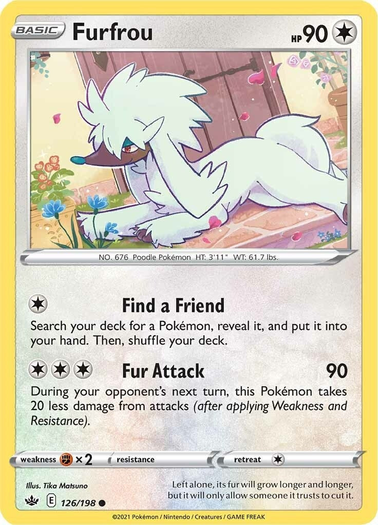 Furfrou (126/198) [SWSH06]
