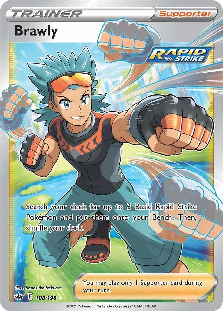 Brawly Full Art (188/198) [SWSH06]