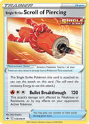 Single Strike Scroll of Piercing (154/198) [SWSH06]