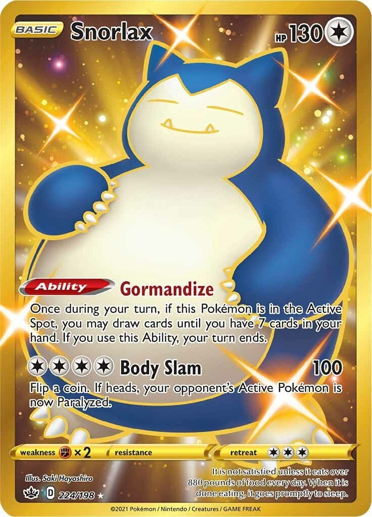 Snorlax Secret (224/198) [SWSH06]