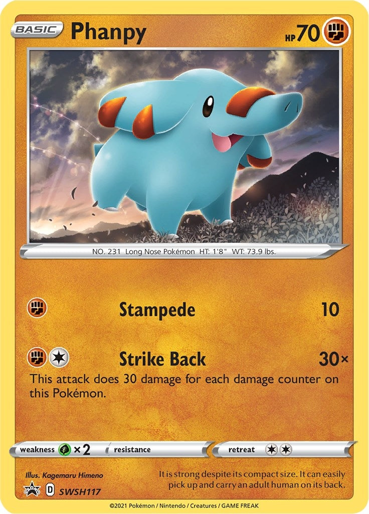 Phanpy SWSH117 (SWSH117) [SWSD]