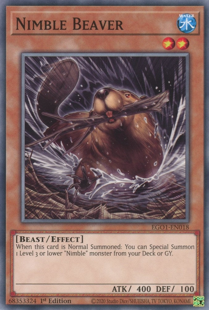 Nimble Beaver (EGO1-EN018) [EGO1]