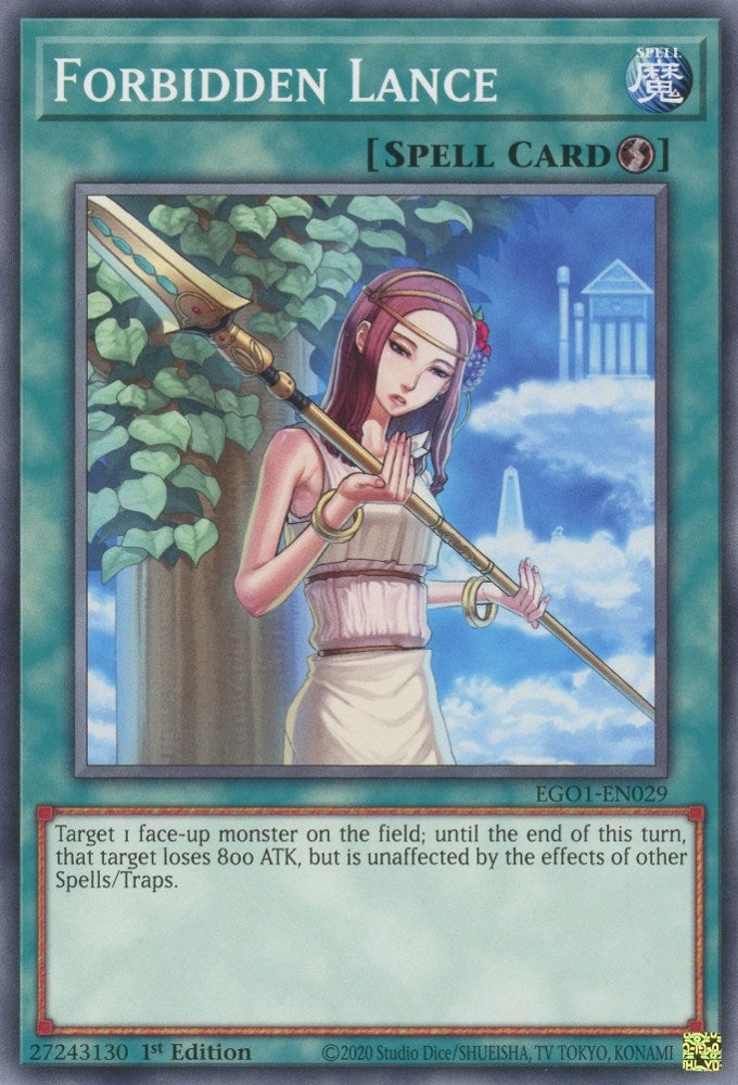 Forbidden Lance (EGO1-EN029) [EGO1]