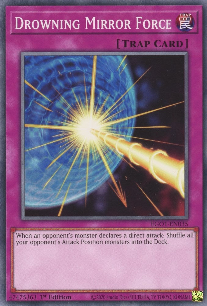 Drowning Mirror Force (EGO1-EN035) [EGO1]