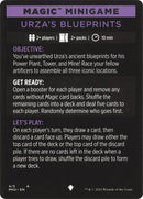 Magic Minigame Urzas Blueprints (4) [MH2]