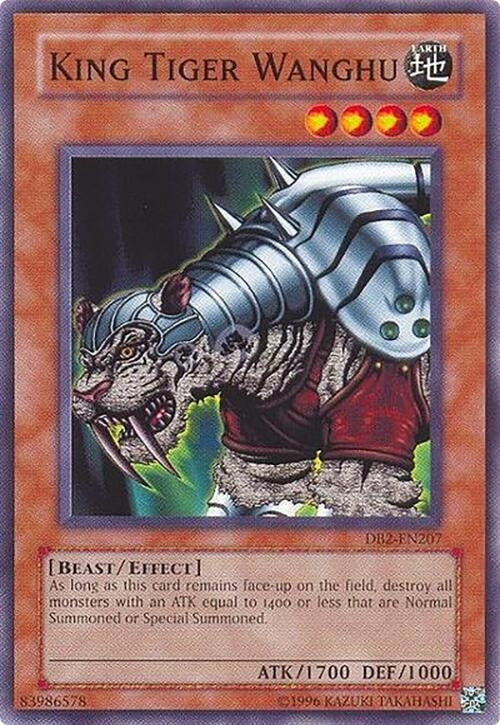 King Tiger Wanghu (DB2-EN207)