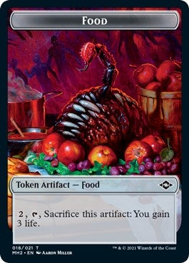 Food 018 Crab Double sided Token [MH2]