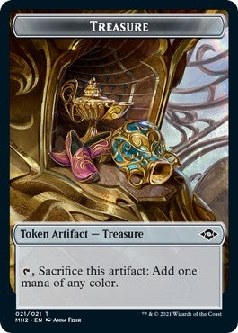 Treasure 021 Beast Double sided Token [MH2]