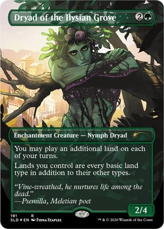 Dryad of the Ilysian Grove (Borderless) [Secret Lair Drop Series]