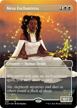 Mesa Enchantress (Borderless) [Secret Lair Drop Series]