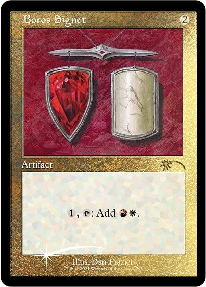 Boros Signet Foil Etched (291) [SLD]