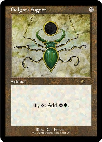 Golgari Signet (Retro) [Secret Lair Drop Series]