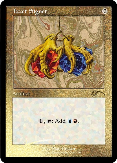 Izzet Signet Foil Etched (293) [SLD]