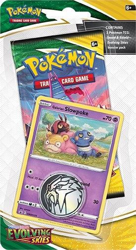 Evolving Skies Single Pack Blister Galarian Slowpoke [SWSH07]