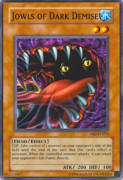 Jowls of Dark Demise (DB2-EN212)