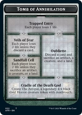 Tomb of Annihilation The Atropal Double sided Token () [AFR]