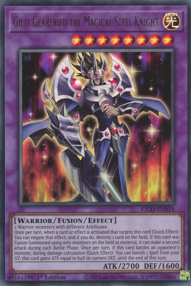 Gilti Gearfried the Magical Steel Knight (KICO-EN014) [KICO]