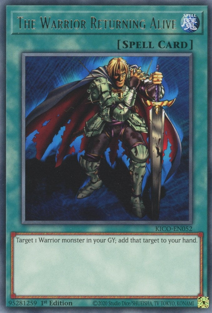 The Warrior Returning Alive (KICO-EN052) [KICO]