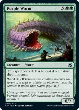 Purple Worm [Dungeons & Dragons: Adventures in the Forgotten Realms]