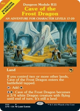 Cave of the Frost Dragon Dungeon Module (350) [AFR]