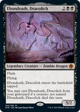Ebondeath Dracolich (100) [AFR]