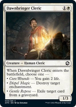 Dawnbringer Cleric (9) [AFR]