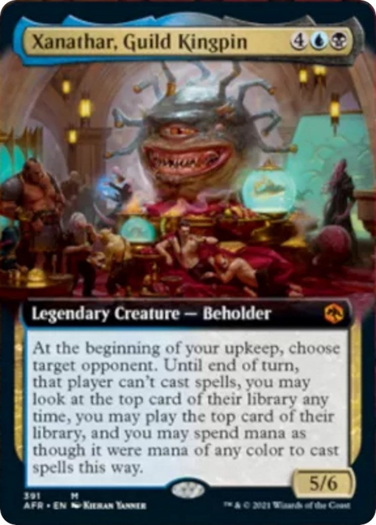 Xanathar Guild Kingpin Extended Art (391) [AFR]