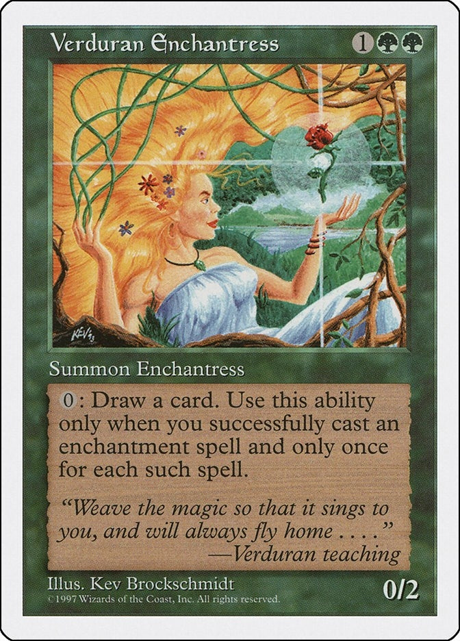 Verduran Enchantress [5ED]