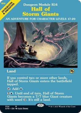 Hall of Storm Giants Dungeon Module (354) [AFR]