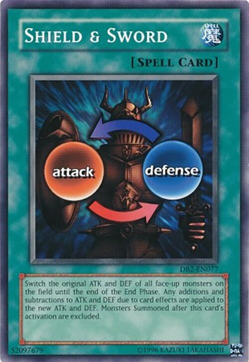 Shield and Sword (DB2-EN077)