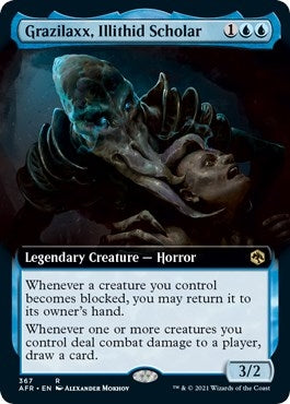 Grazilaxx Illithid Scholar Extended Art (367) [AFR]