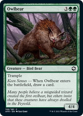 Owlbear [Dungeons & Dragons: Adventures in the Forgotten Realms]