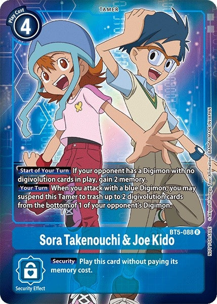 Image for Sora Takenouchi & Joe Kido (Box Topper) [Battle of Omni]
