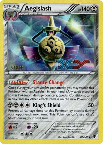 Aegislash 86 146 Prerelease Staff (86/146) [PR]