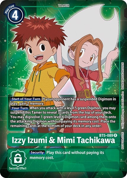 Image for Izzy Izumi & Mimi Tachikawa (Box Topper) [Battle of Omni]