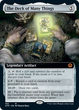 The Deck of Many Things Extended Art (392) [AFR]