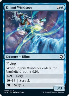 Djinni Windseer [Dungeons & Dragons: Adventures in the Forgotten Realms]