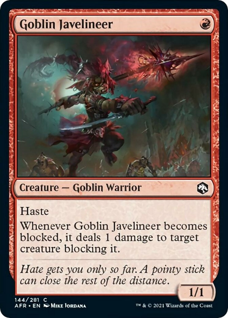 Goblin Javelineer [Dungeons & Dragons: Adventures in the Forgotten Realms]