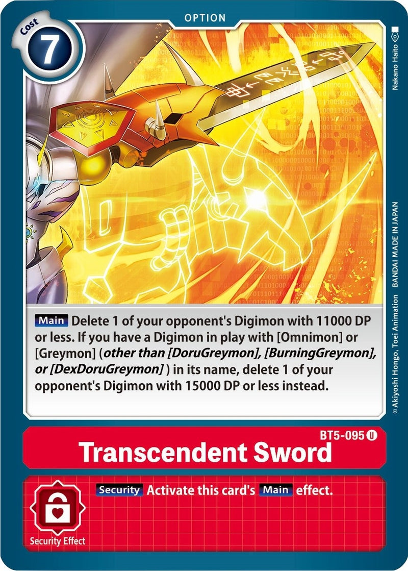 Image for Transcendent Sword [Battle of Omni]