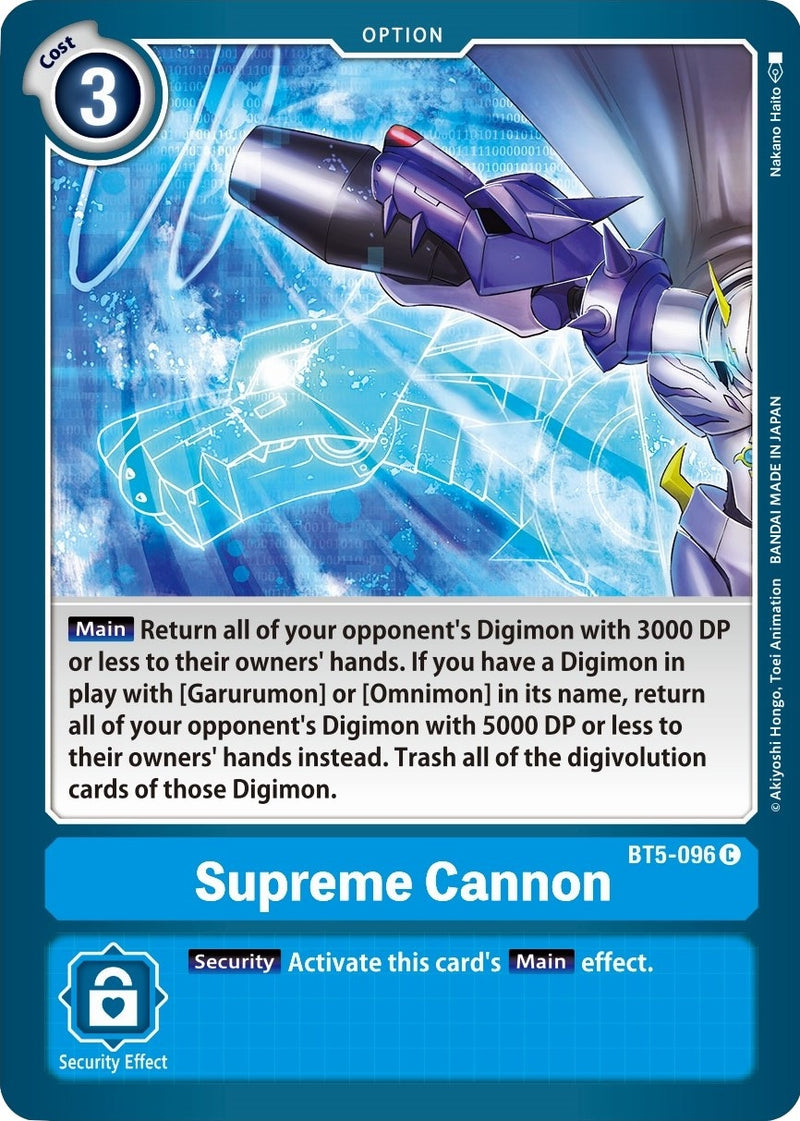 Image for Supreme Cannon [Battle of Omni]