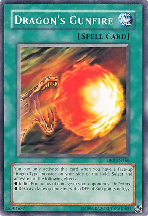 Dragons Gunfire (DB2-EN160)