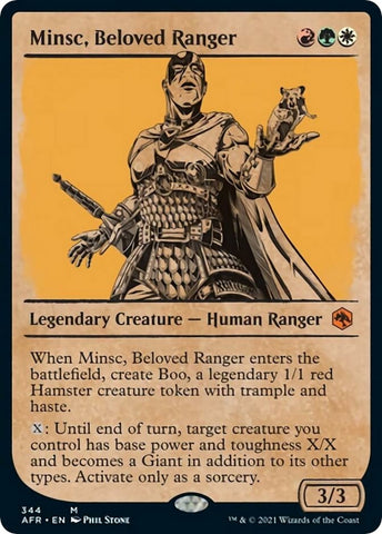Minsc, Beloved Ranger (Showcase) [Dungeons & Dragons: Adventures in the Forgotten Realms]