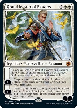Grand Master of Flowers [Dungeons & Dragons: Adventures in the Forgotten Realms]