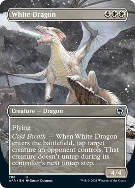 White Dragon Borderless