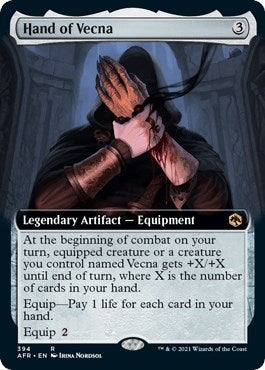 Hand of Vecna Extended Art (394) [AFR]