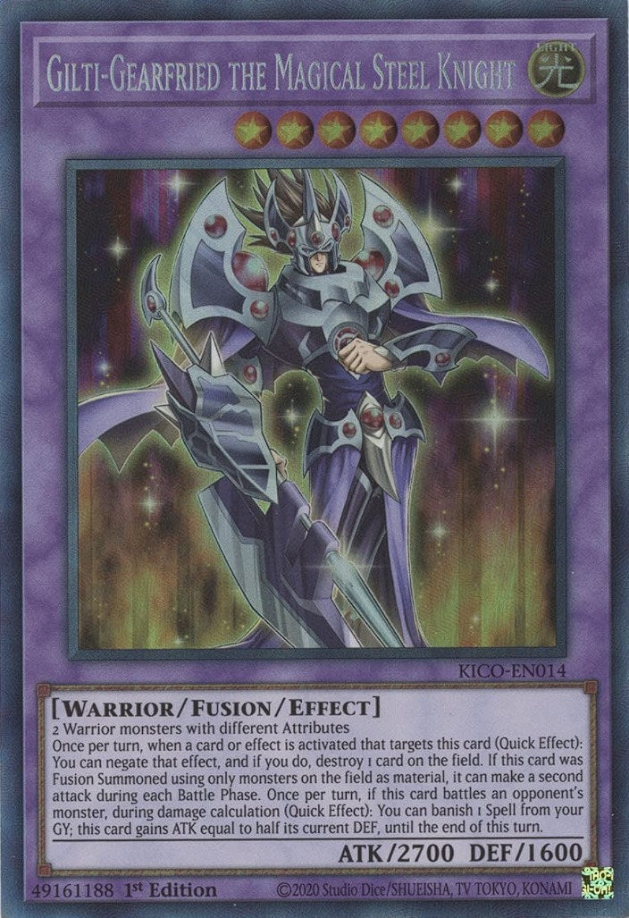 Gilti Gearfried the Magical Steel Knight CR (KICO-EN014) [KICO]