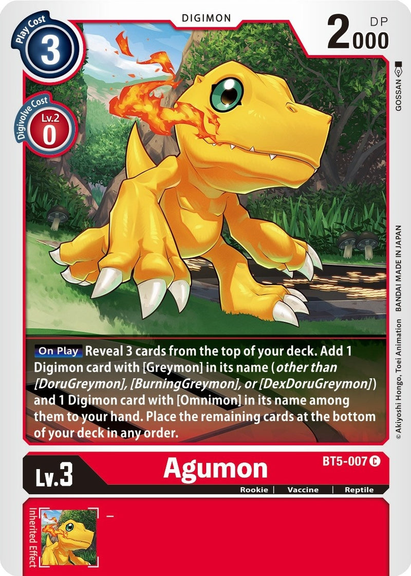 Image for Agumon [Battle of Omni]