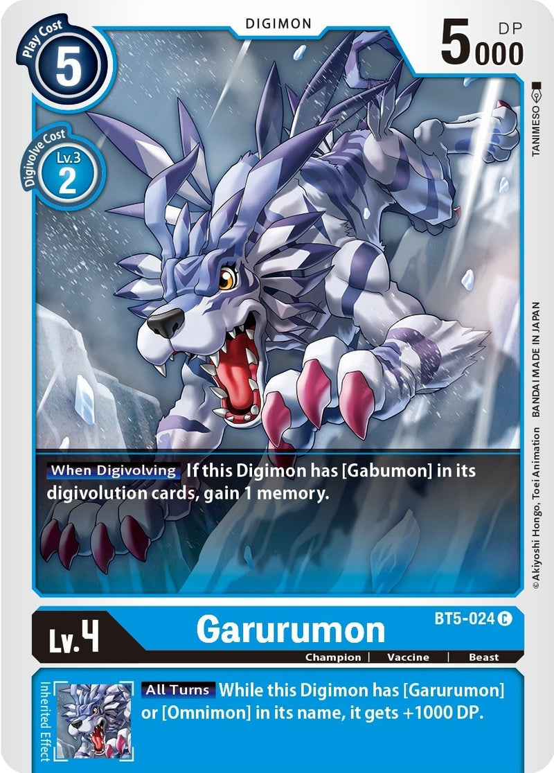 Image for Garurumon [Battle of Omni]